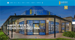 Desktop Screenshot of harvestrealty.com.au